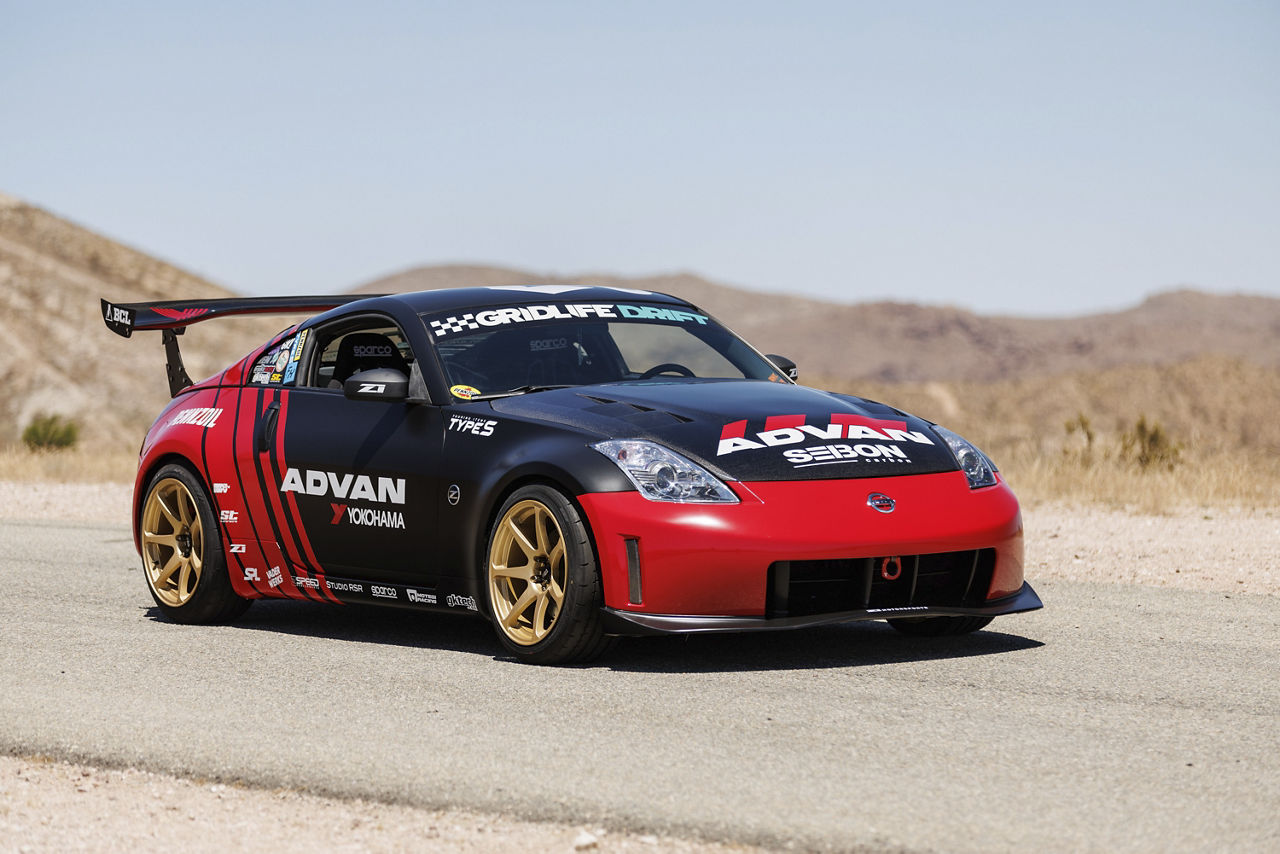 2008 Nissan 350Z - Motegi BATTLE - Gold | Wheel Pros